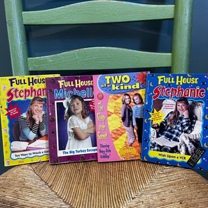 Lot of four “Full House” paper back books, 1996-1999, collectors item